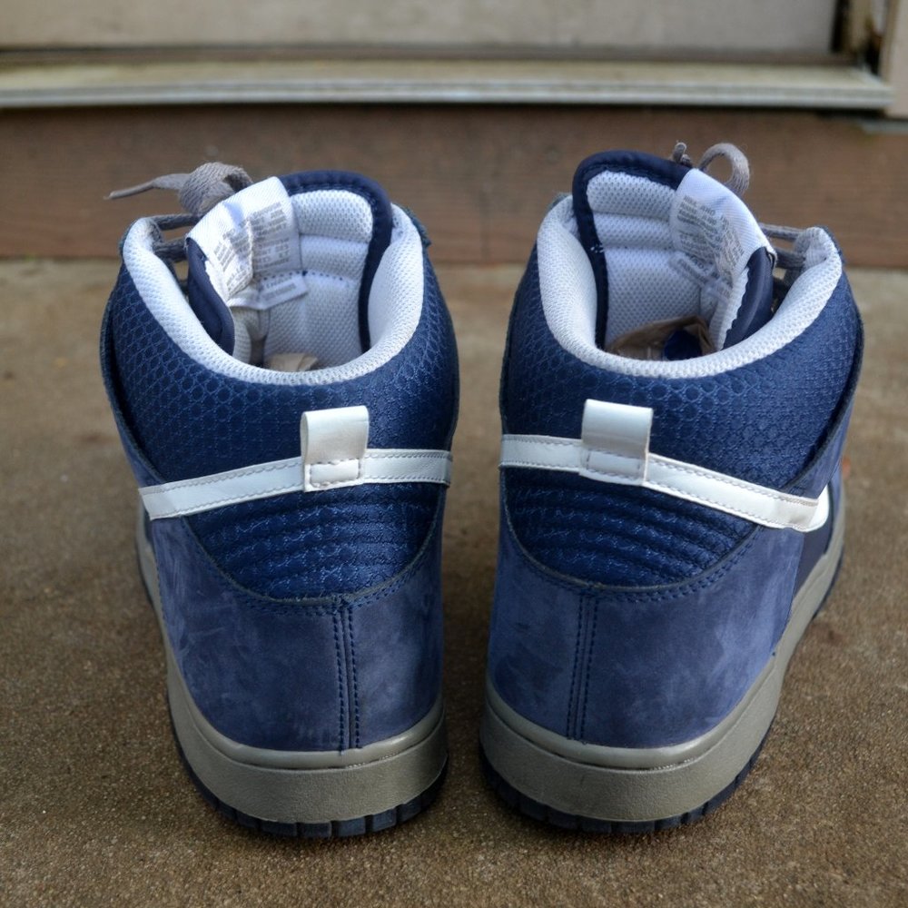 Nike Dunk High Size 12 Men Blue 2012 - Picture 6 of 12